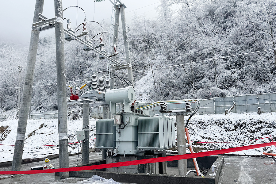 四川阿坝藏族自治州岷江实业有限公司沙厂两台2000kVA箱变送电成功